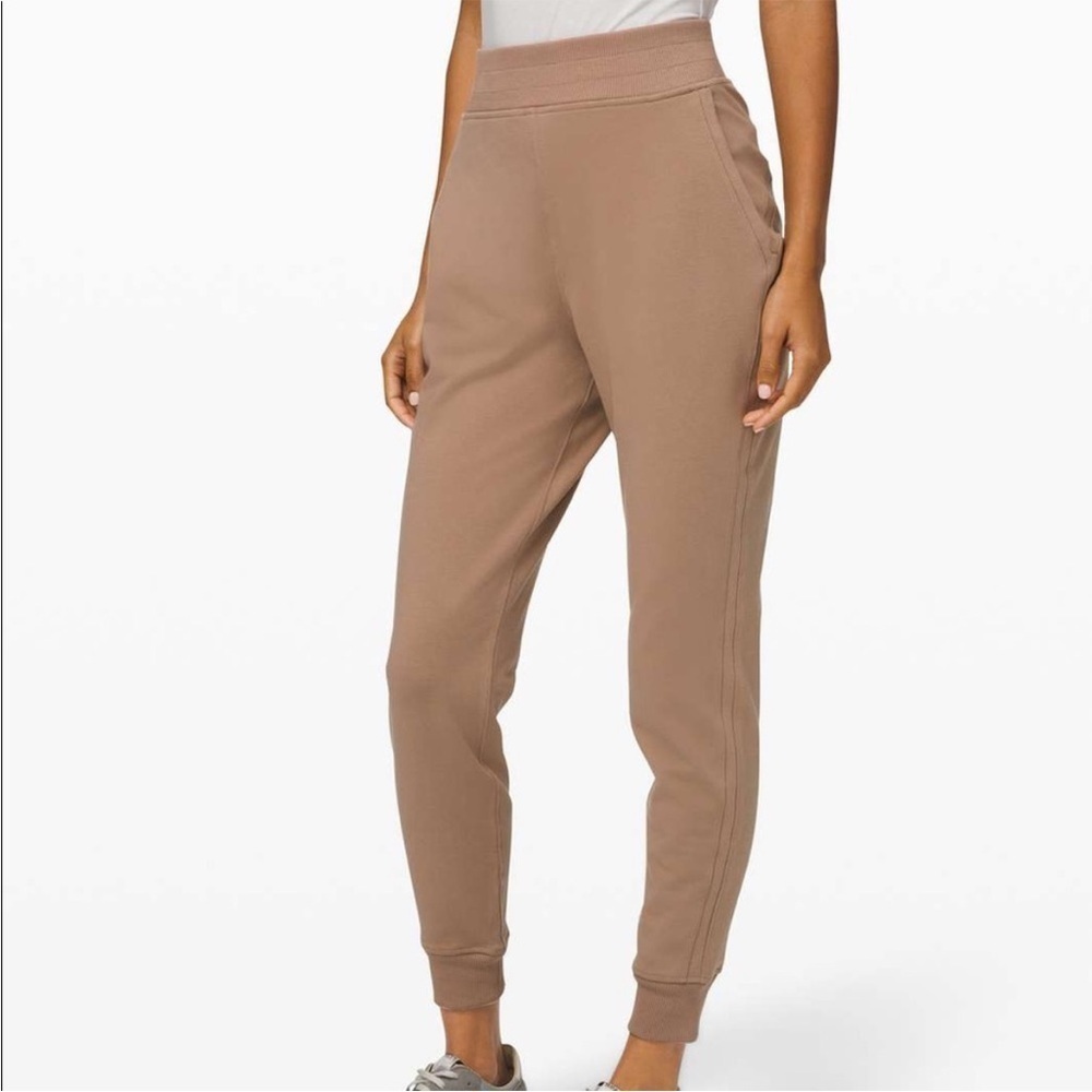 Lululemon Warm Down High-Rise Jogger in Soft Sand Size 4